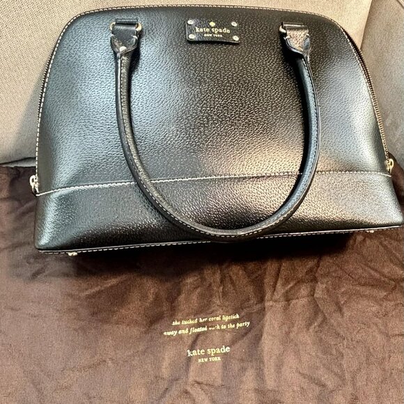 Kate Spade Wellesley Rachelle Shoulder Bag – Black Leather - Picture 3 of 3